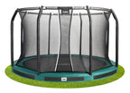 Salta Premium Ground Trampoline met Veiligheidsnet - 251 cm - Groen