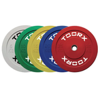 Toorx Fitness Bumper Plate - Olympische Halterschijf - 10 kg