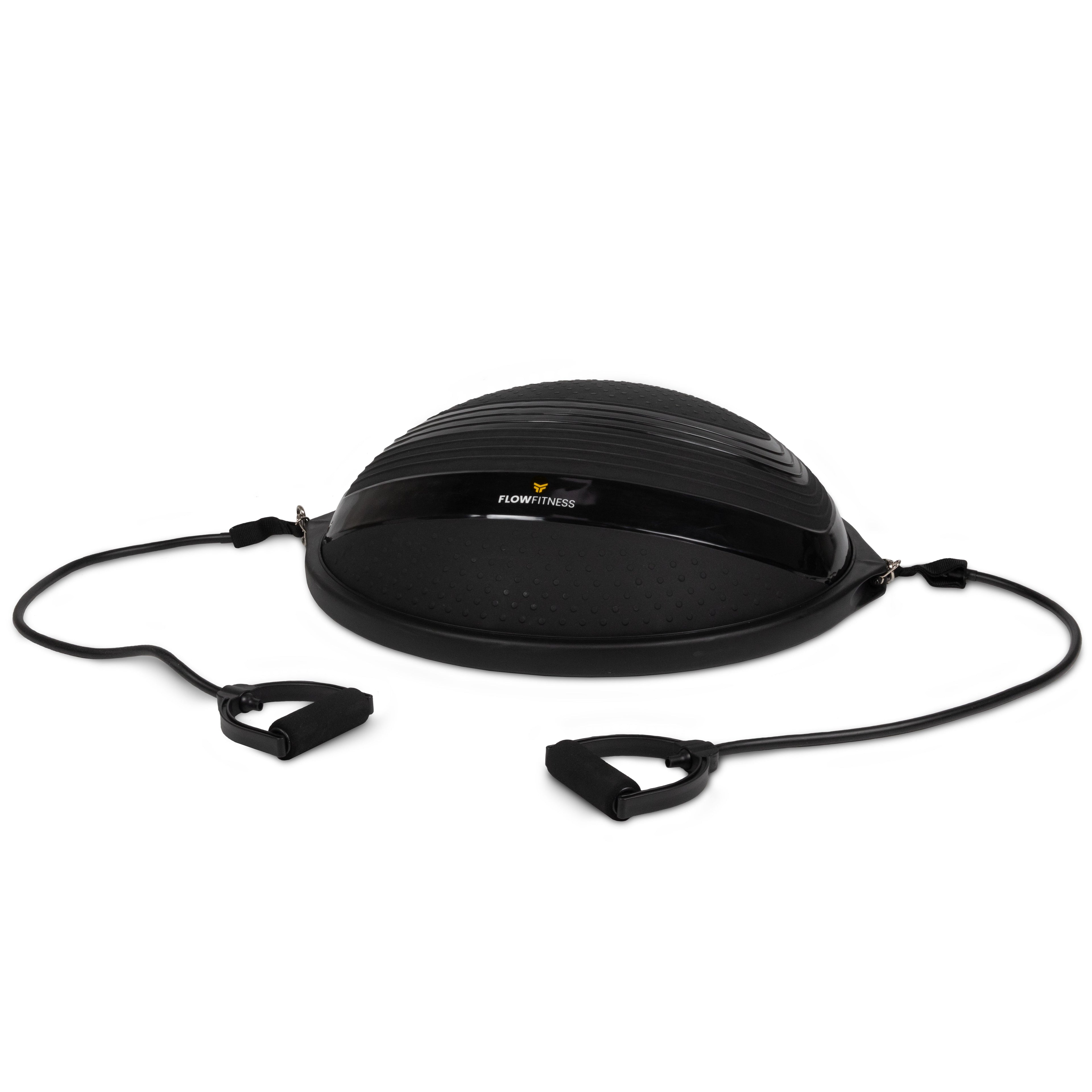 Flow Fitness Balanstrainer Pro - 63 cm - met Fitness Elastieken en Opblaaspomp - Tweedekans