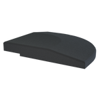 Flow Fitness Hoekprofiel Rubberen Tegel - 20 x 20 x 2 cm - Tweedekans