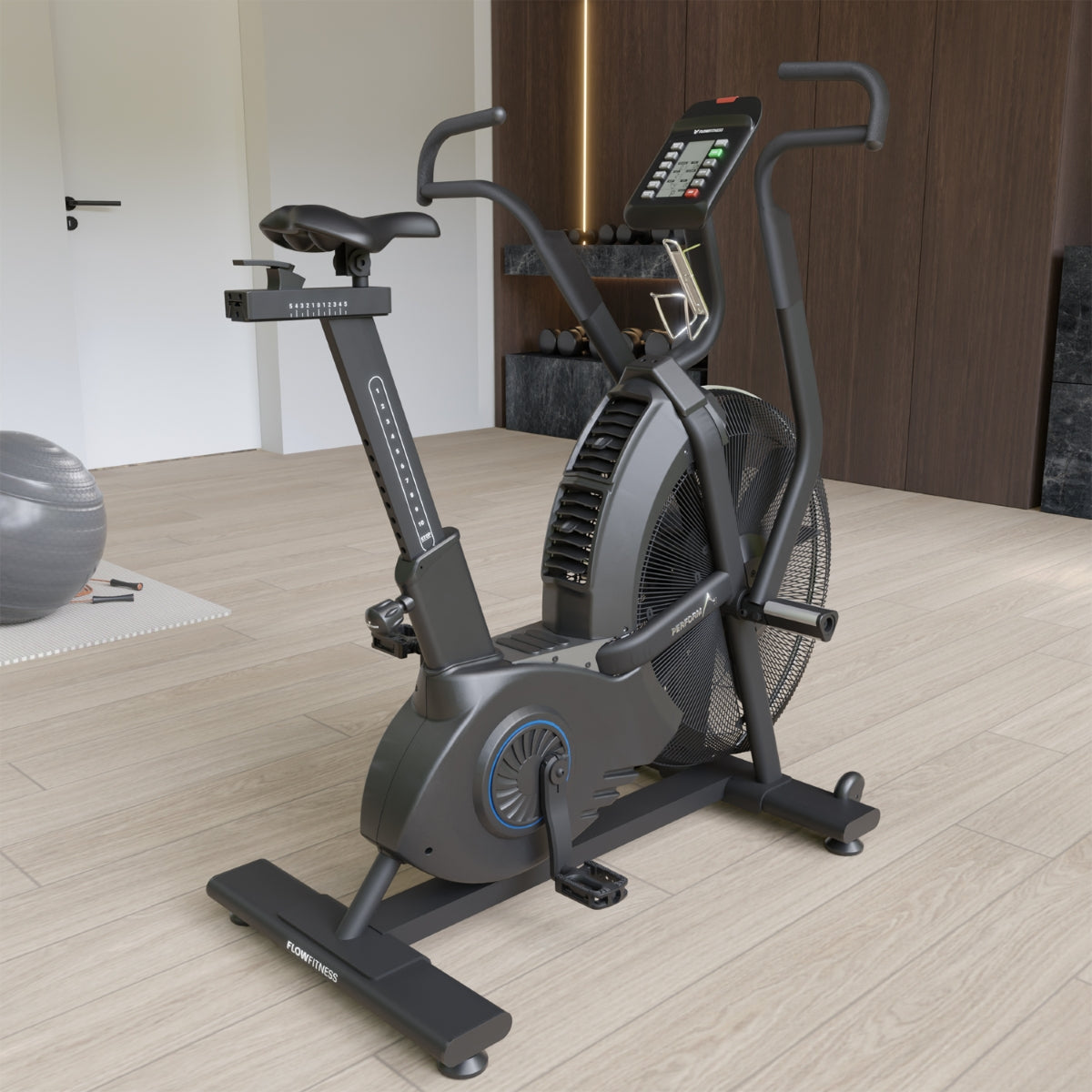 Flow Fitness Perform A1i Airbike - Krachtige HIIT trainer - Tweedekans