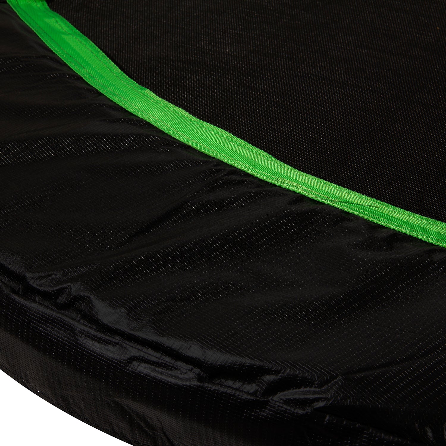 VirtuFit Trampoline Beschermrand - Zwart / Groen - 305 cm - 15 mm dik - Tweedekans
