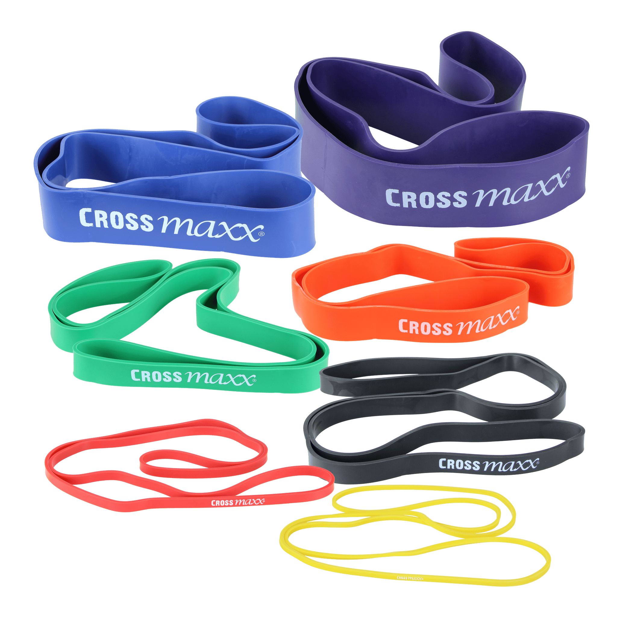 Lifemaxx Crossmaxx Resistance Band - Orange - Medium / Sterk
