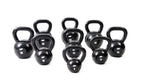 Muscle Power Gietijzeren Kettlebell - Zwart - 24 kg