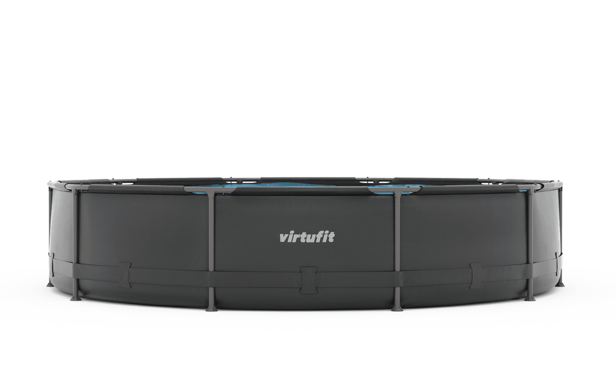 VirtuFit Rond Zwembad - 366 cm - Inclusief Filterpomp - Tweedekans - Vooraanzicht