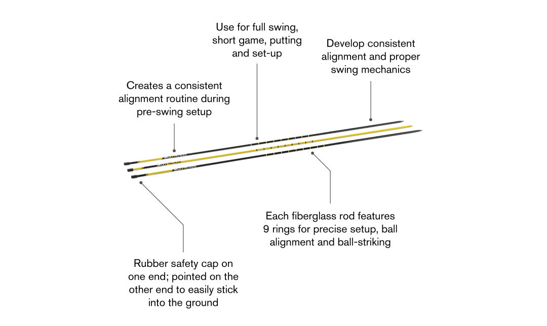 SKLZ Golf Pro Rods