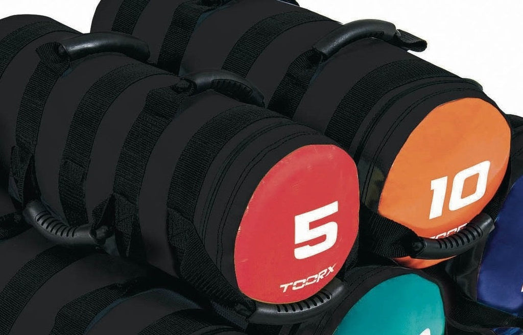 Toorx Powerbag met 6 Hendels - Geel - 15 kg