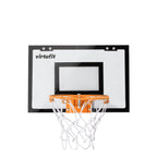 VirtuFit Pro Mini Basketbalbord met 2 Ballen en Pomp - Zwart - Tweedekans