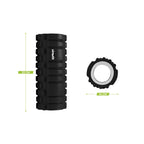 VirtuFit Grid Foam Roller - Massage roller - 33 cm - Zwart - Tweedekans