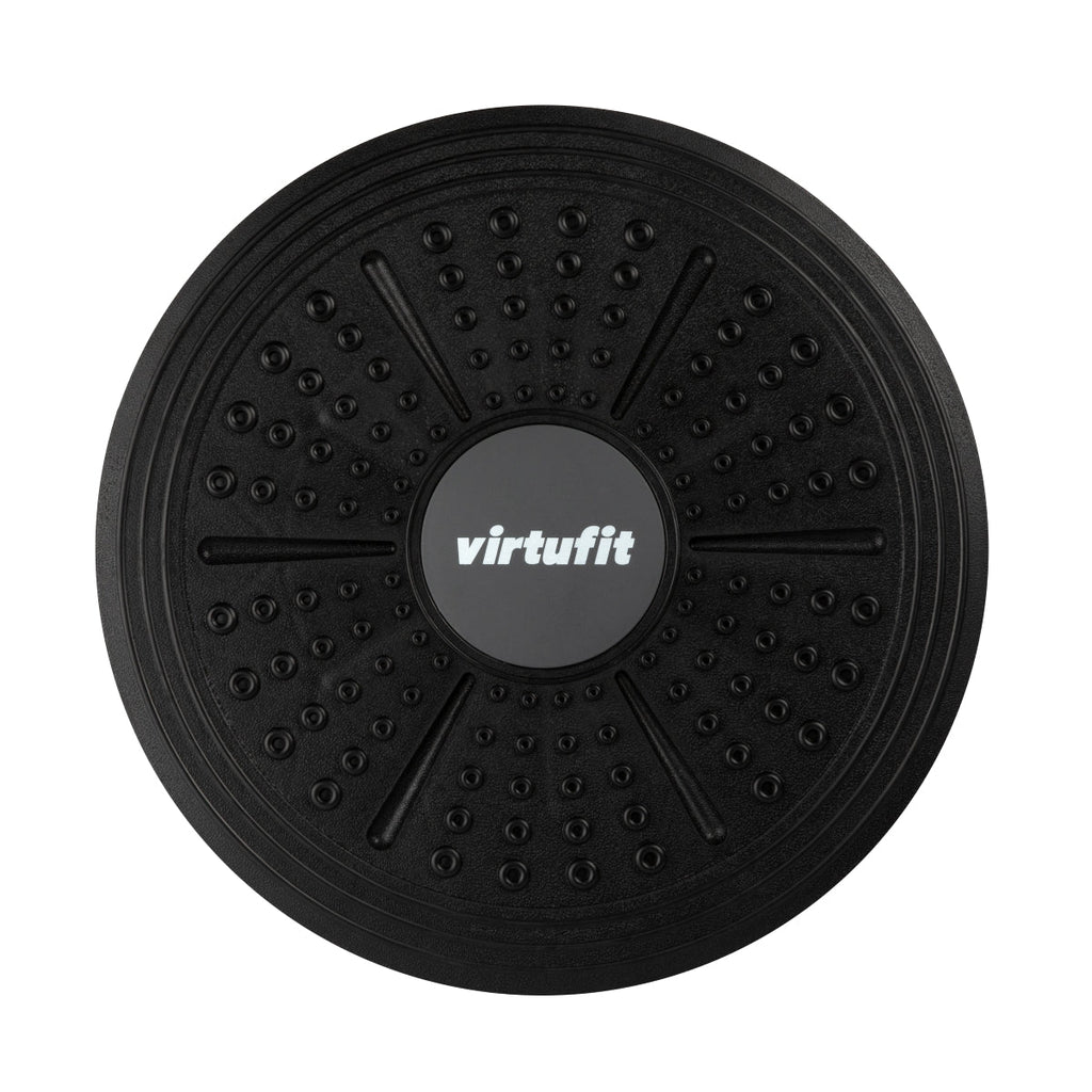 VirtuFit Verstelbaar Balansbord - Balance Board - Balanstrainer - Zwart - Tweedekans