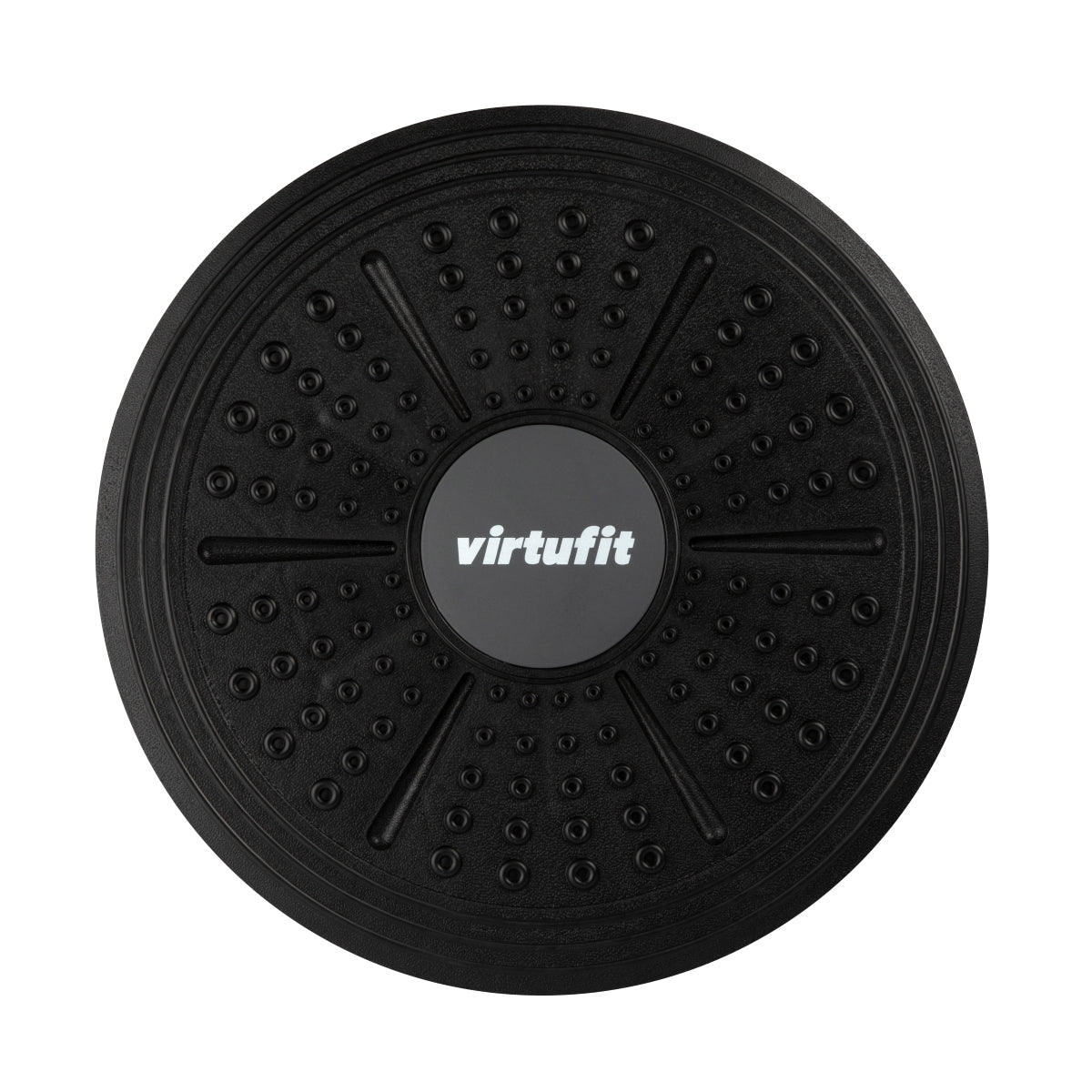 VirtuFit Verstelbaar Balansbord - Balance Board - Balanstrainer - Zwart - Tweedekans