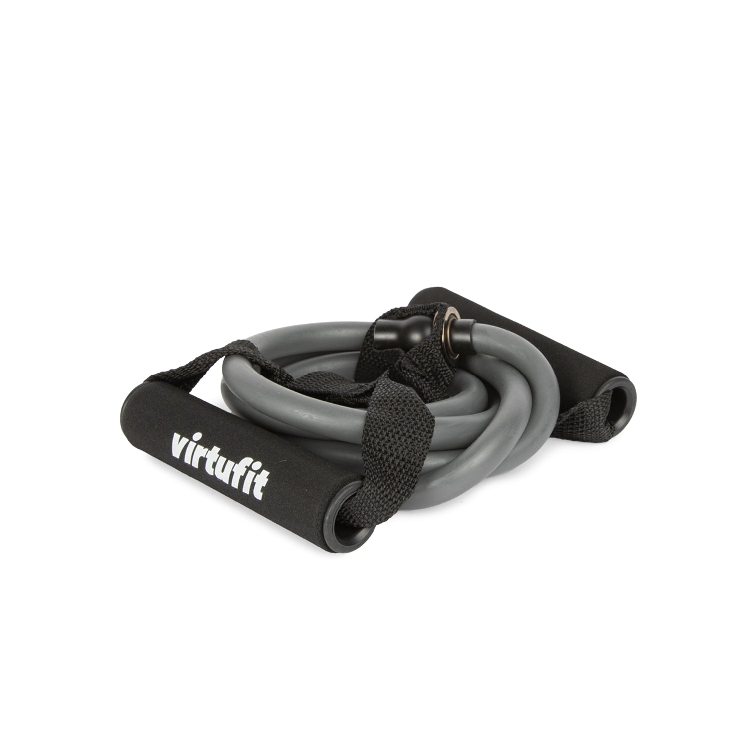 VirtuFit Weerstandskabel - Fitness Elastiek - Met Handvat - Medium - Tweedekans