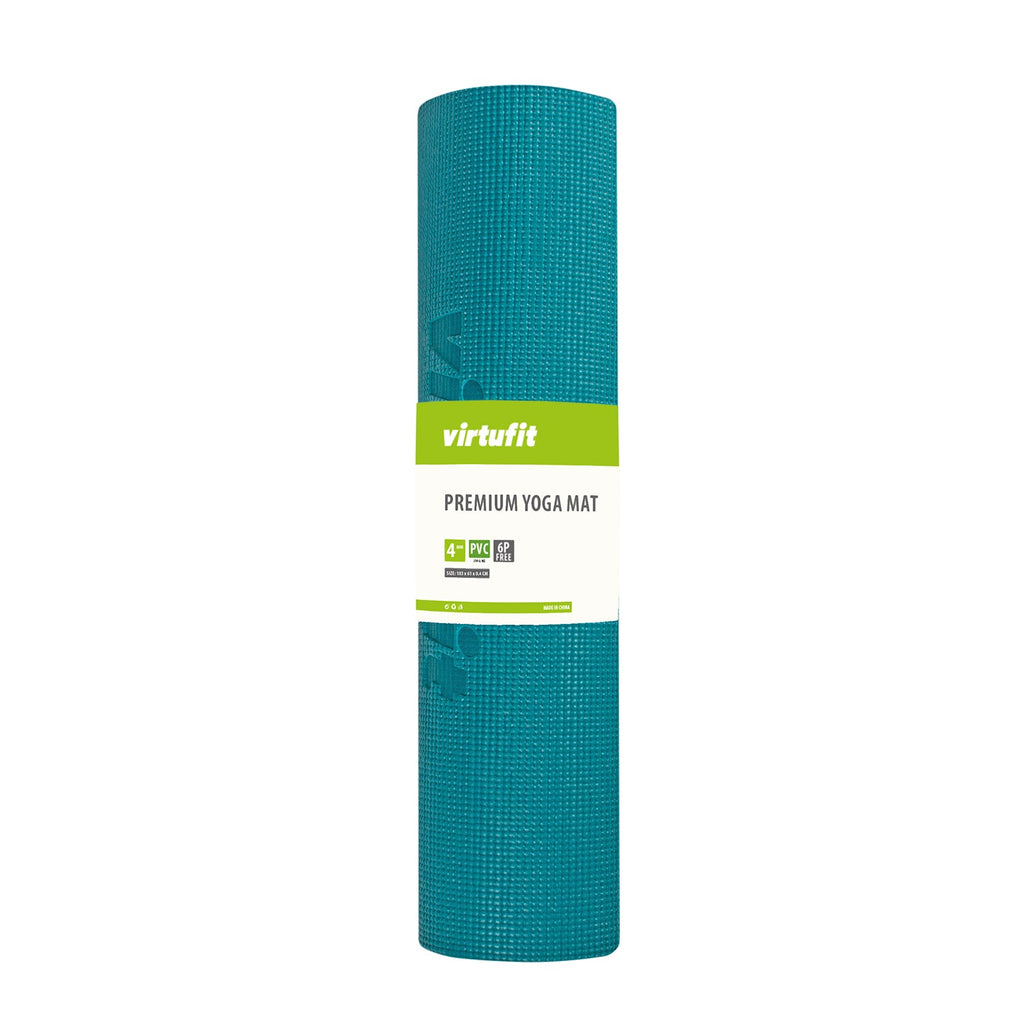 VirtuFit Premium Yogamat - 183 x 61 x 0,4 cm - Ocean Green Forest - Tweedekans