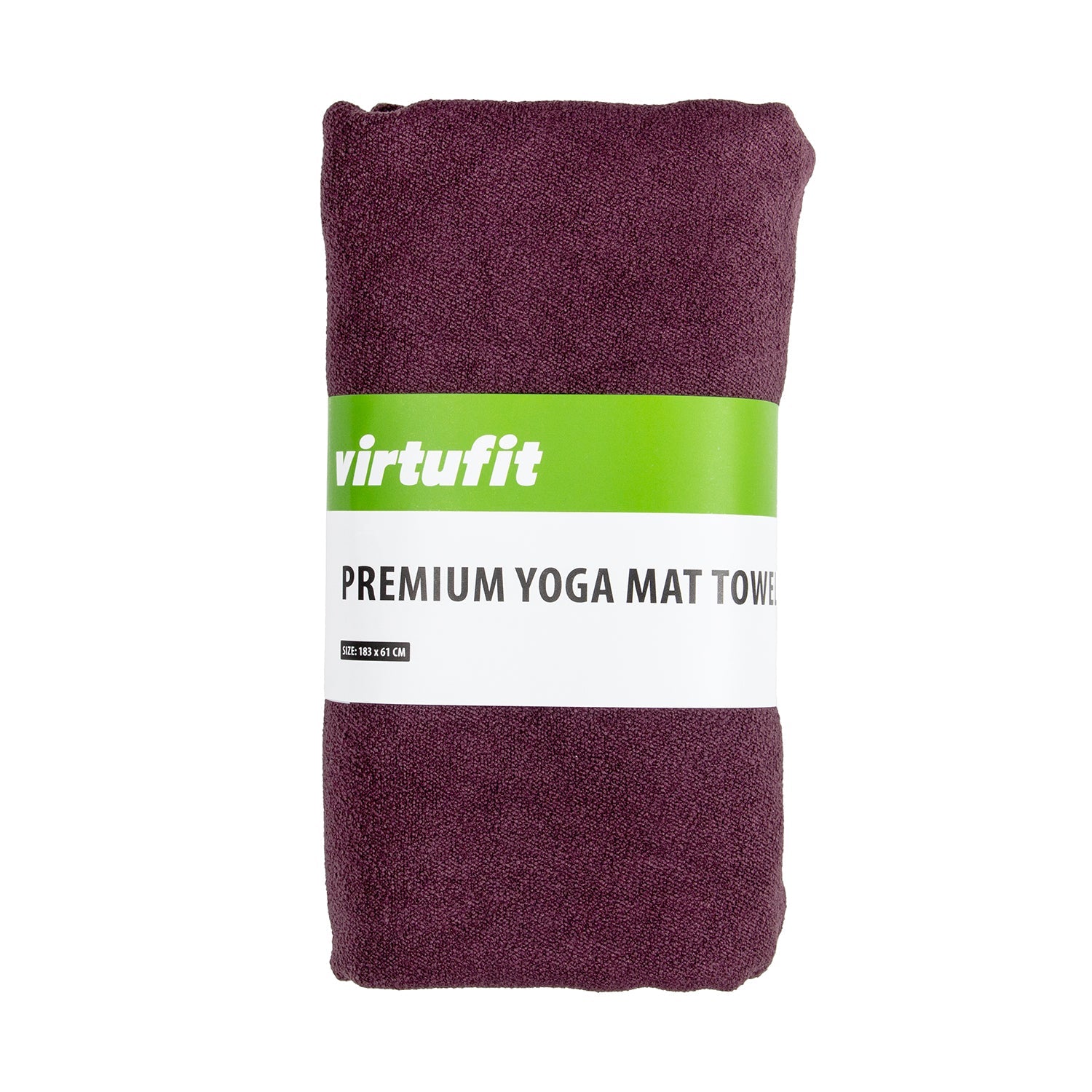 VirtuFit Premium Yogamat Handdoek - 183 x 61 cm - Mulberry - Tweedekans