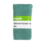 VirtuFit Premium Yogamat Handdoek - 183 x 61 cm - Ocean Green - Tweedekans