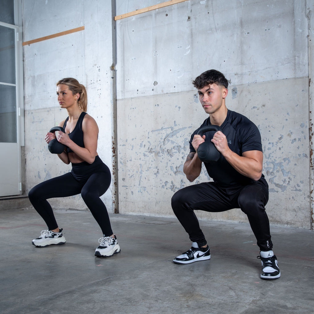 VirtuFit Kettlebell Pro - Kettle Bell - Gietijzer - 8 kg - Tweedekans