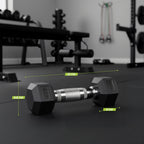 VirtuFit Hexa Dumbbell Pro - 1 kg - Per Stuk - Tweedekans