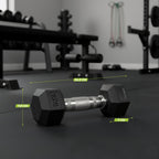 VirtuFit Hexa Dumbbell Pro - 2 kg - Per Stuk - Tweedekans