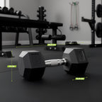 VirtuFit Hexa Dumbbell Pro - 20 kg - Per Stuk - Tweedekans