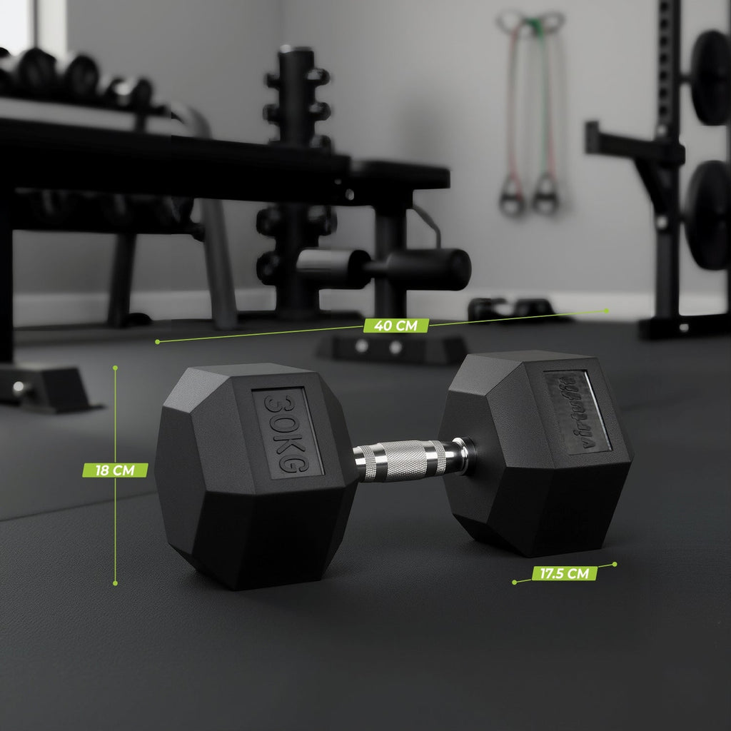 VirtuFit Hexa Dumbbell Pro - 30 kg - Per Stuk - Tweedekans