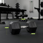 VirtuFit Hexa Dumbbell Pro - 30 kg - Per Stuk - Tweedekans