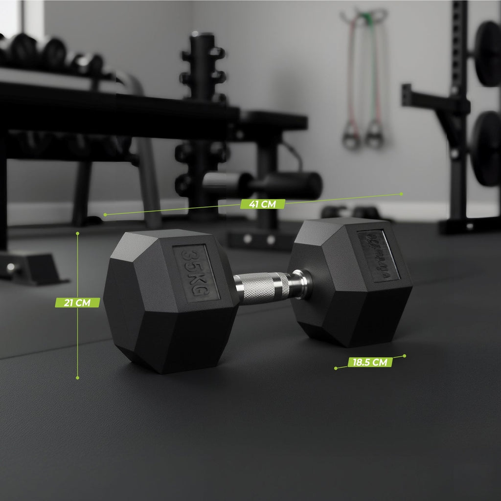 VirtuFit Hexa Dumbbell Pro - 35 kg - Per Stuk - Tweedekans
