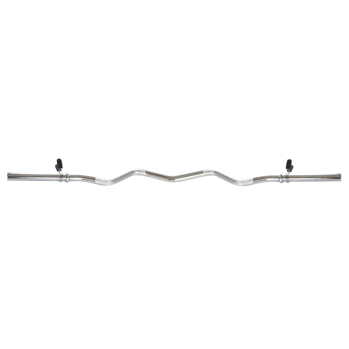VirtuFit Rubberen Halterset - EZ Curlstang - Veerclip - 30 mm - 43 kg - Tweedekans