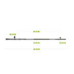 VirtuFit Halterstang - 120 cm - Veerclipsluiting - 30 mm - Tweedekans