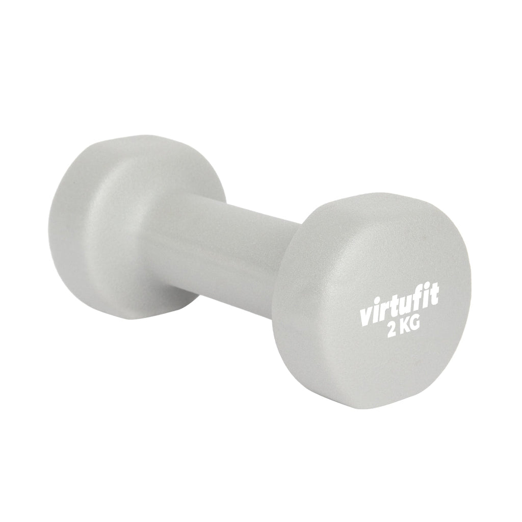 VirtuFit Vinyl Dumbbell Set Pro - 2 x 2 kg - Tweedekans