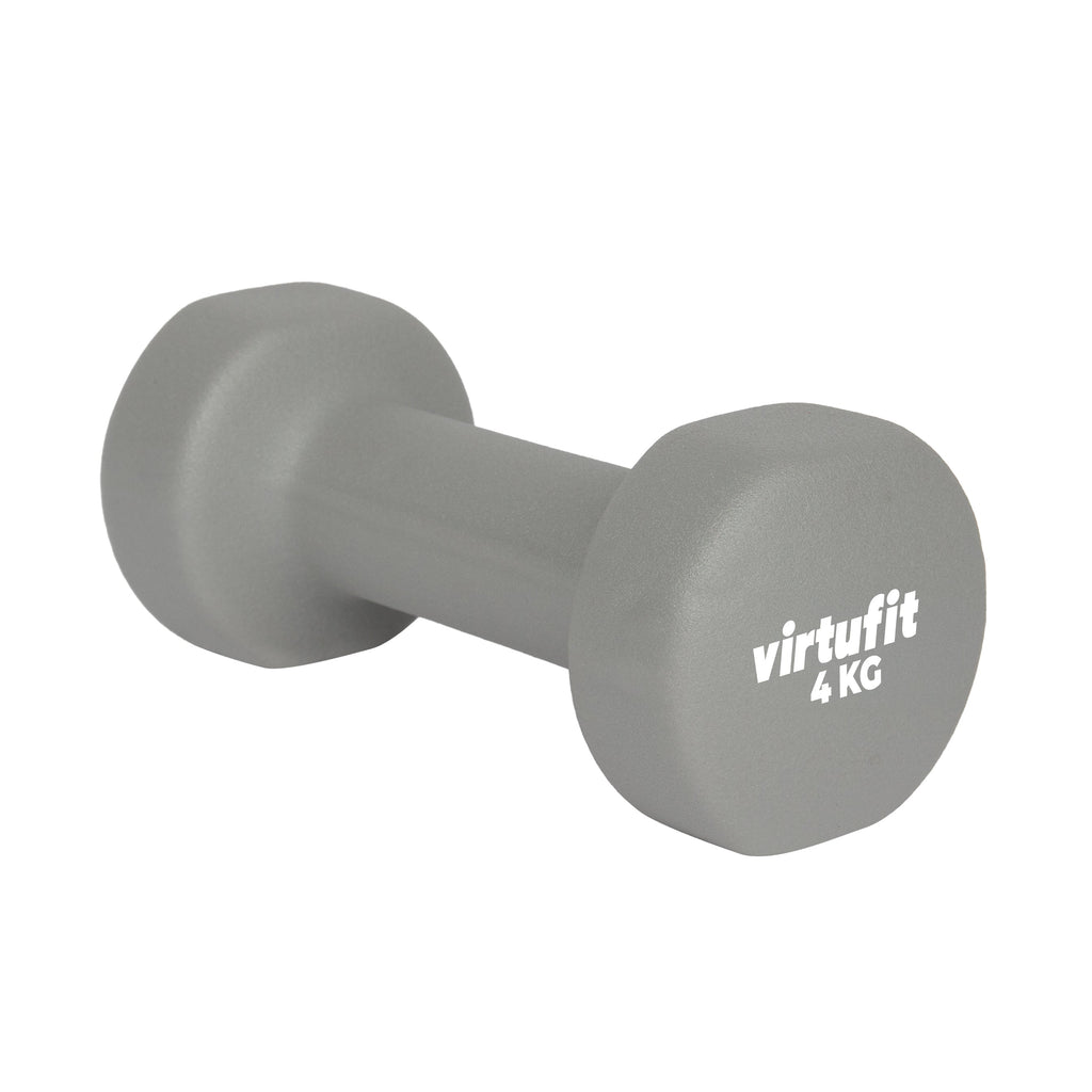 VirtuFit Vinyl Dumbbell Set Pro - 2 x 4 kg - Tweedekans