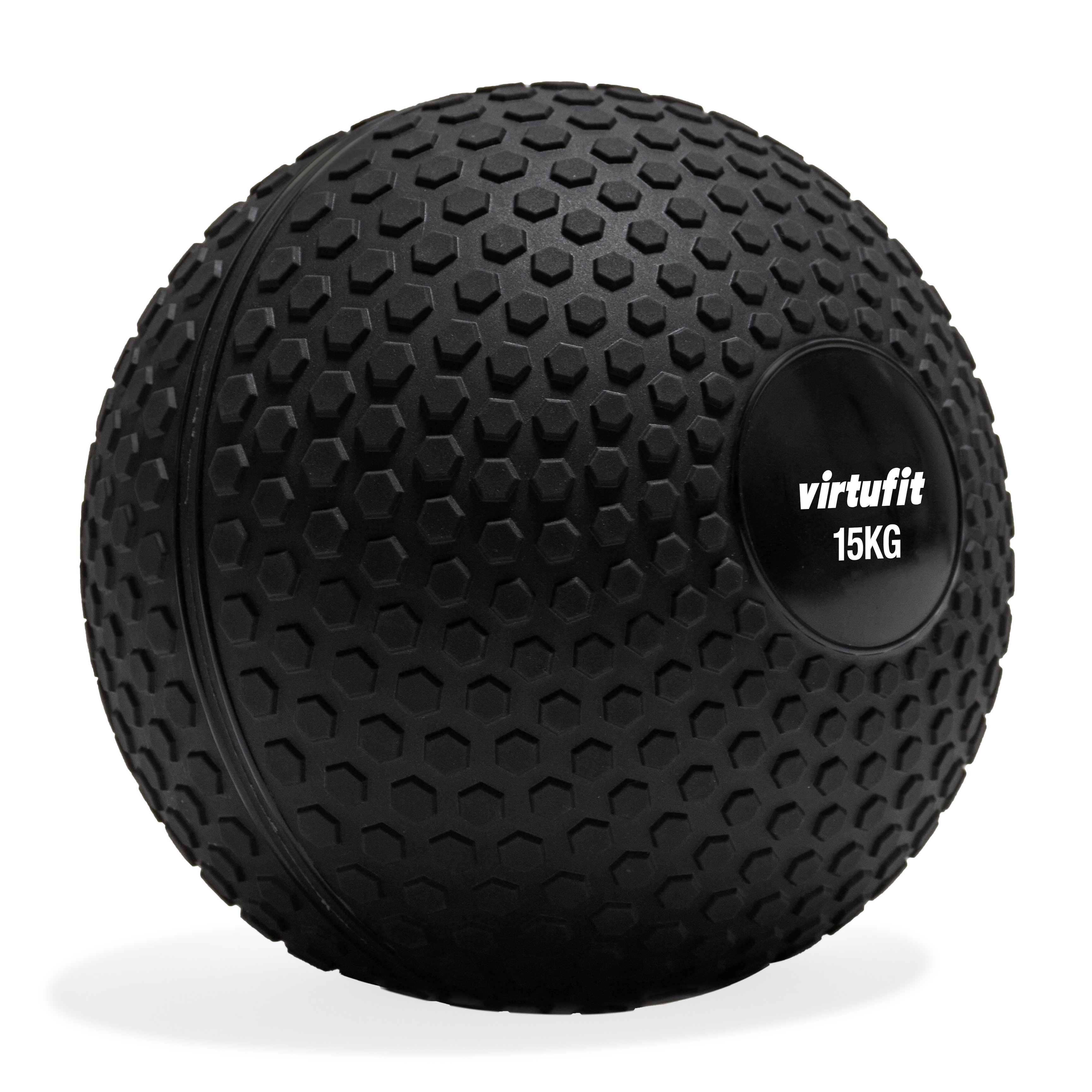 VirtuFit Slam Ball - Fitness Bal - 15 kg - Zwart - Tweedekans