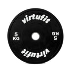VirtuFit Bumper Plate - Olympische Halterschijf van Rubber - 50 mm - 5 kg - Tweedekans