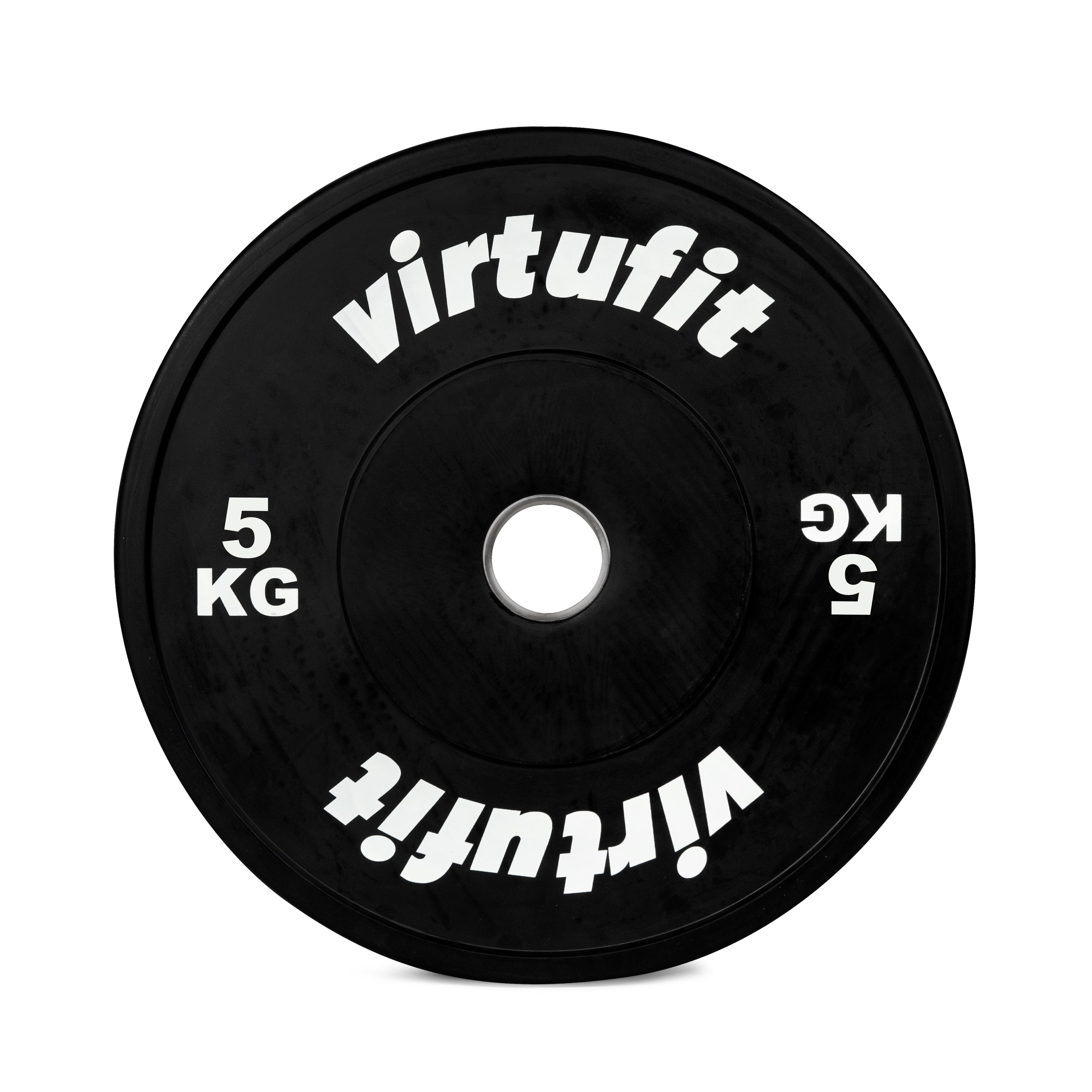 VirtuFit Bumper Plate - Olympische Halterschijf van Rubber - 50 mm - 5 kg - Tweedekans
