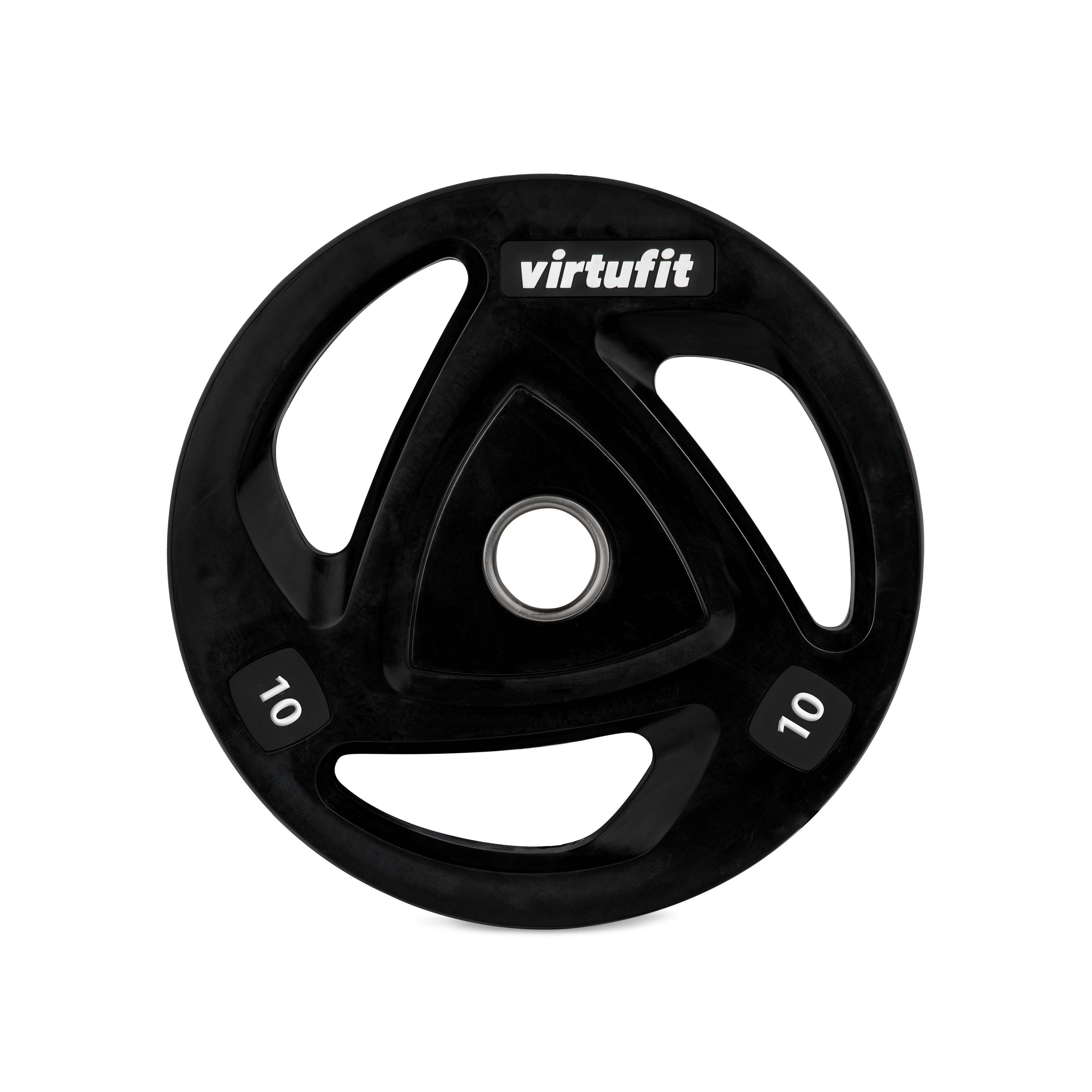 VirtuFit Olympische Rubberen Halterschijf - 10 kg - Tweedekans