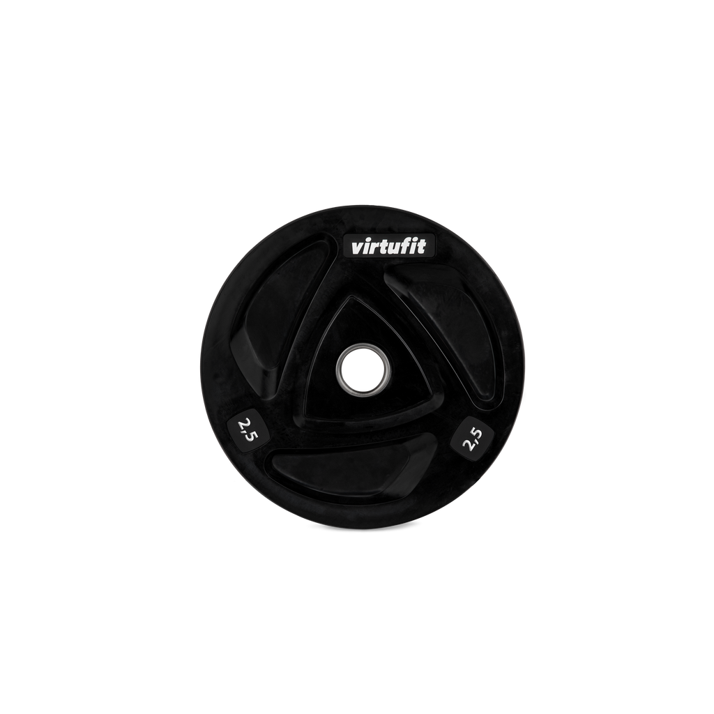 VirtuFit Olympische Rubberen Halterschijf - 2.5 kg - Tweedekans