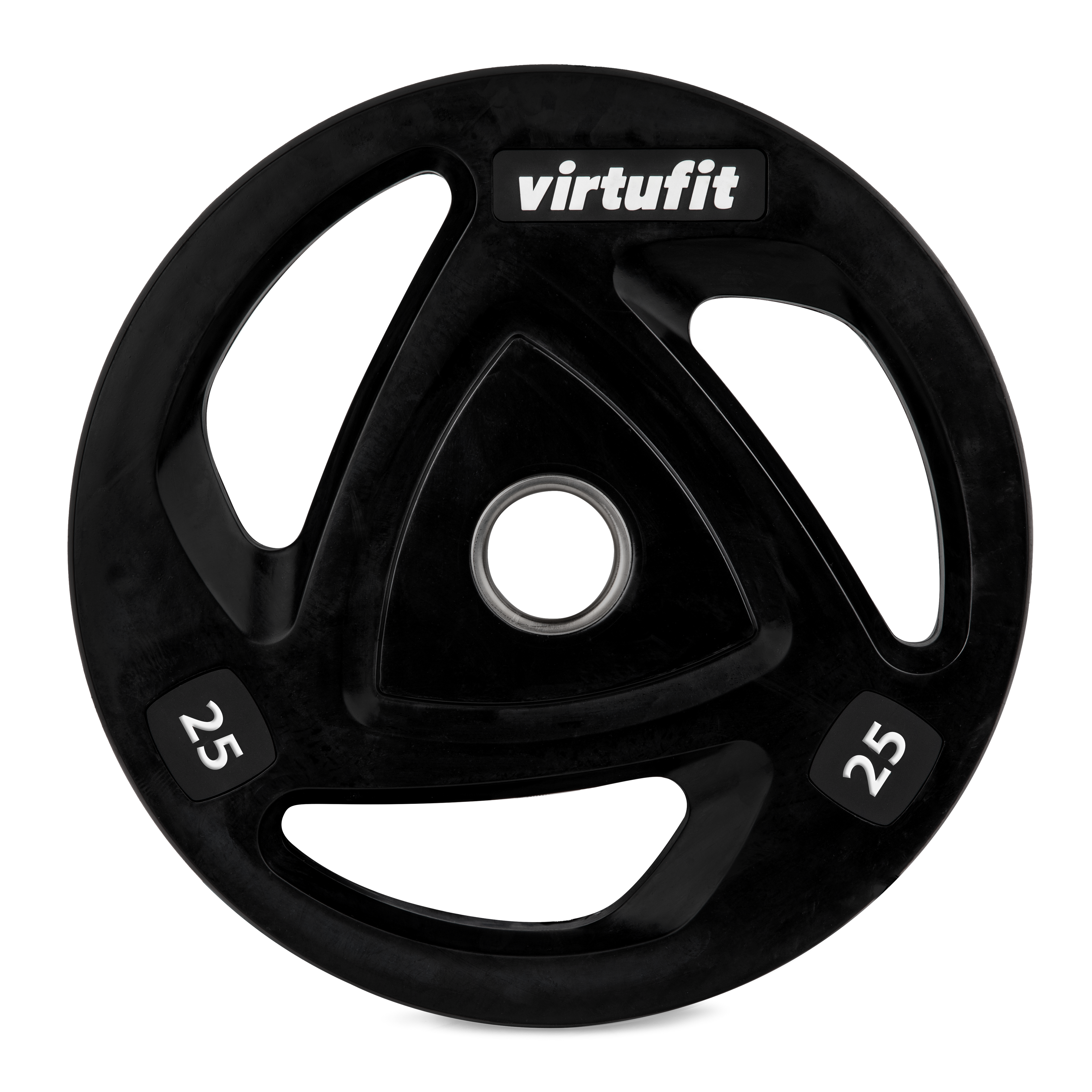VirtuFit Olympische Rubberen Halterschijf - 25 kg - Tweedekans