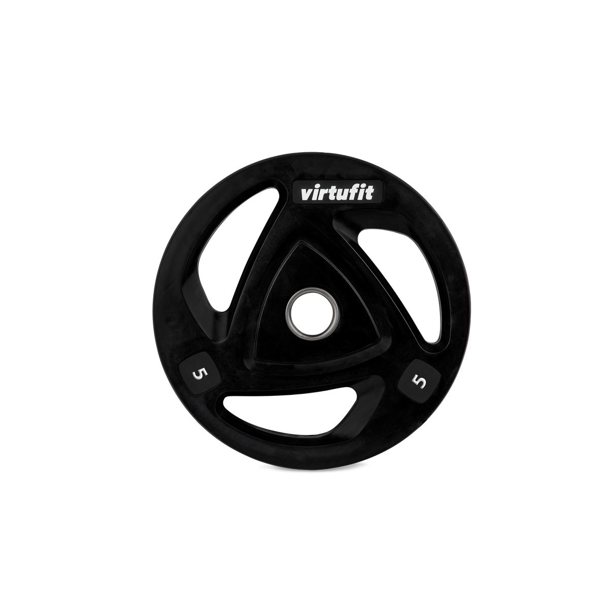 VirtuFit Olympische Rubberen Halterschijf - 5 kg - Tweedekans