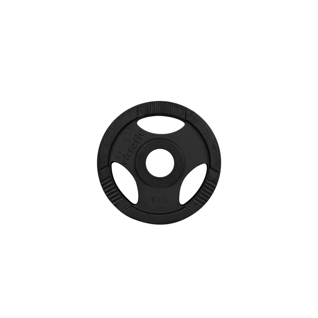 VirtuFit Olympische Gietijzeren Halterschijf - 5 kg - Tweedekans