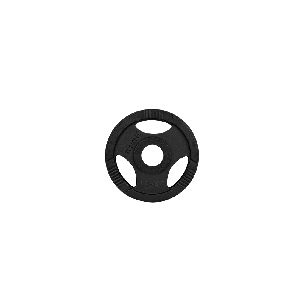 VirtuFit Olympische Gietijzeren Halterschijf - 1.25 kg - Tweedekans