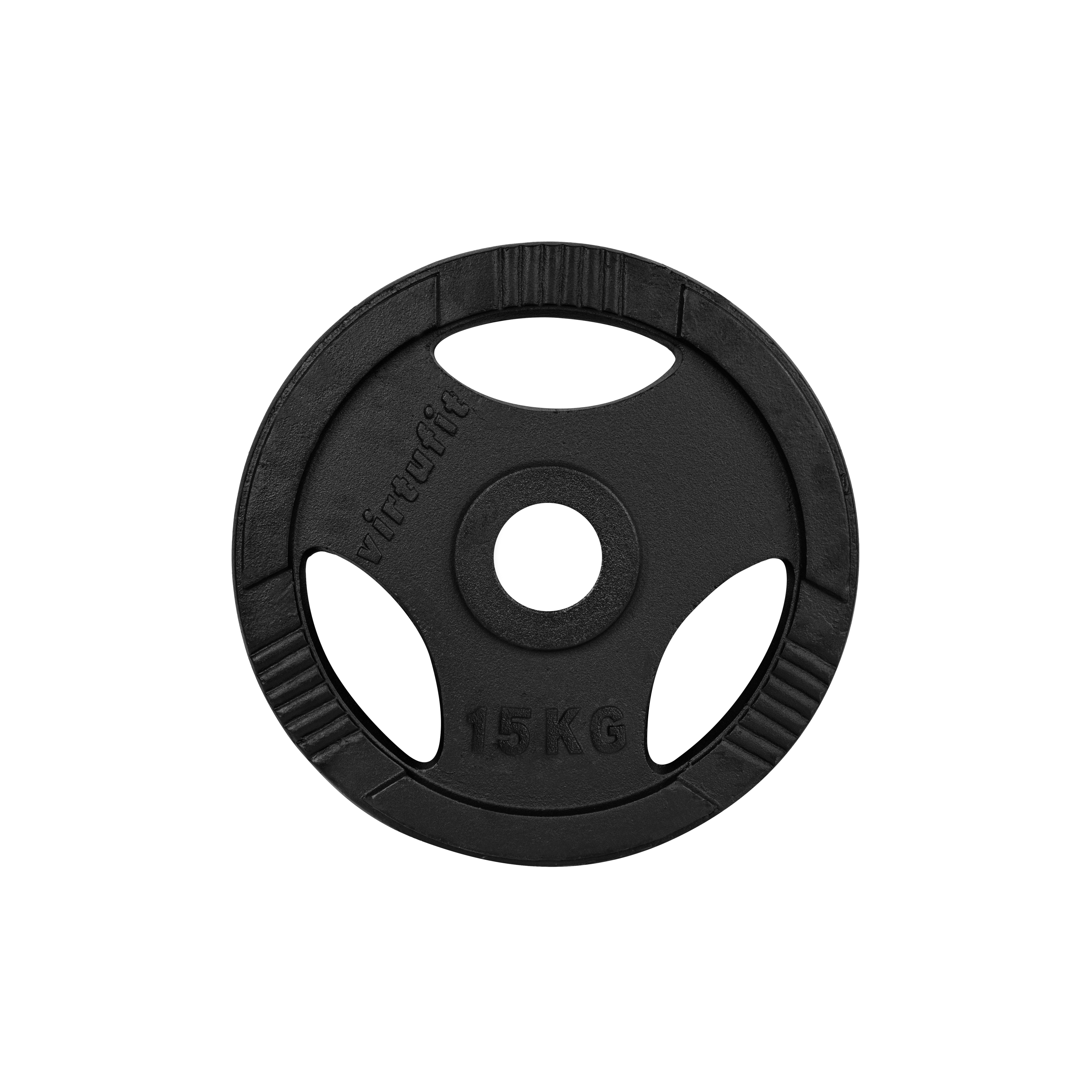 VirtuFit Olympische Gietijzeren Halterschijf - 15 kg - Tweedekans