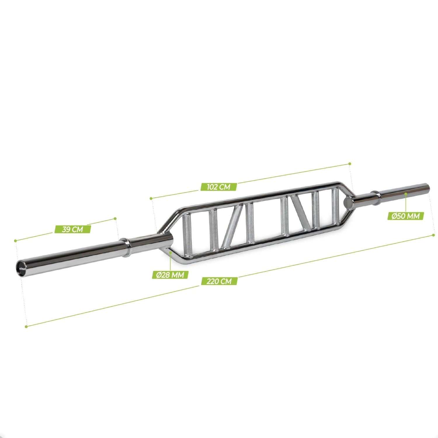 VirtuFit Multi Grip Halterstang - Swiss Bar - Tweedekans