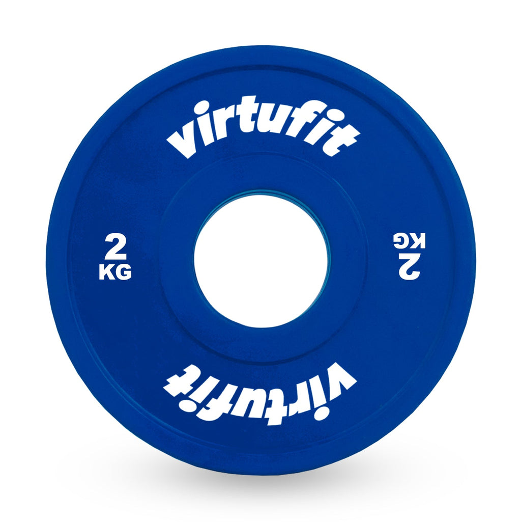 VirtuFit Olympische Fractional Plate - Halterschijf - Bumper Plate -  2 kg - Tweedekans