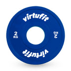 VirtuFit Olympische Fractional Plate - Halterschijf - Bumper Plate -  2 kg - Tweedekans