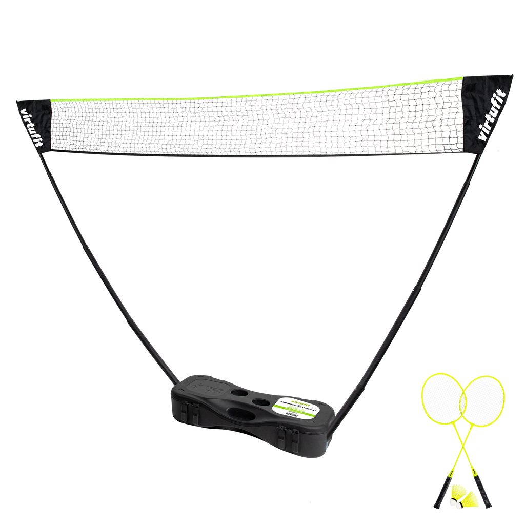 VirtuFit 2-in-1 Portable Badminton- en Tennisset - Inclusief koffer en rackets - Tweedekans
