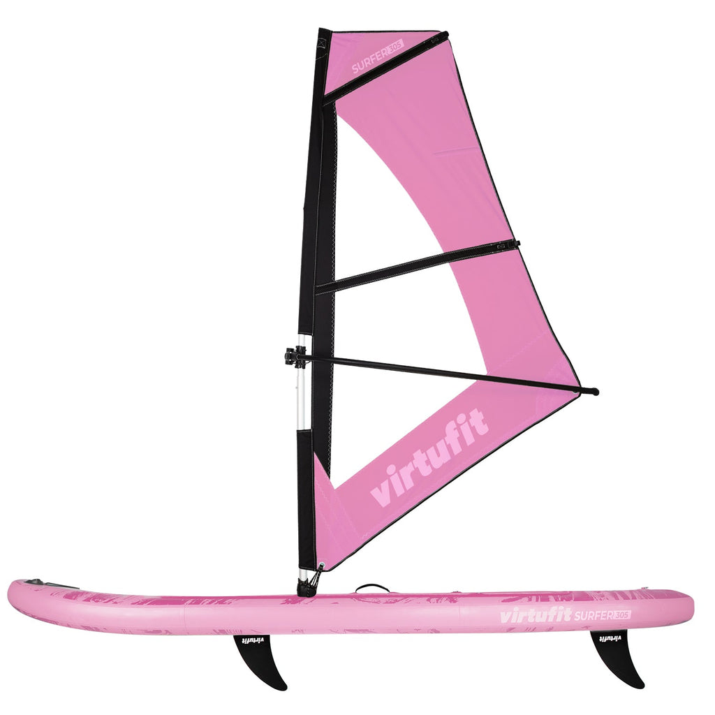 Virtufit Supboard Surfer 305 - Pink - Inclusief Windzeil en accessoires - Tweedekans