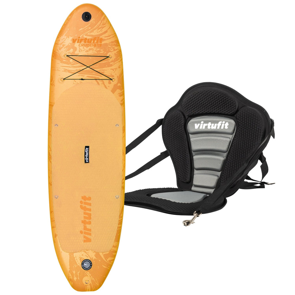 VirtuFit Supboard Cruiser 305 - Oranje - Met Kajak zitje, accessoires en draagtas - Tweedekans