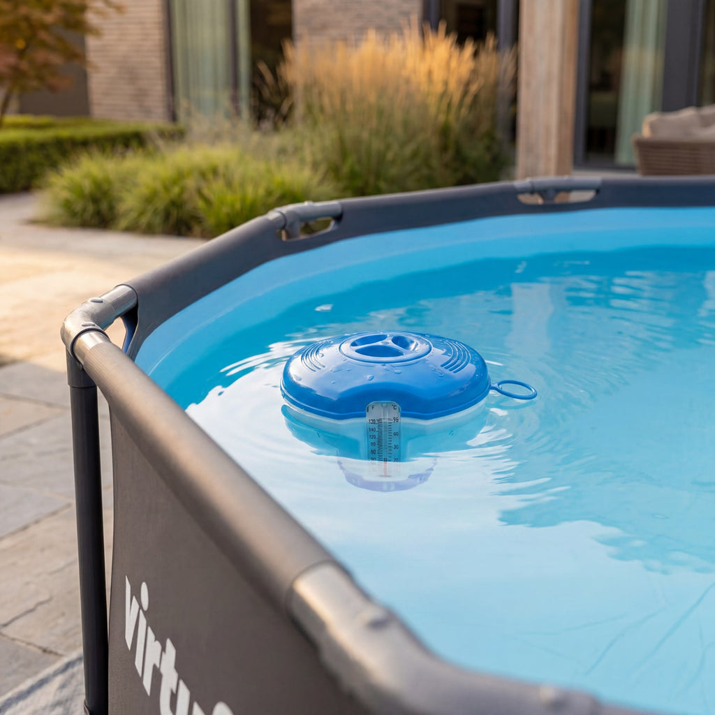VirtuFit Zwembad Chloordrijver - Met Thermometer - Tweedekans