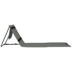VirtuFit Strandmat - Grijs - Set van 2