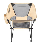 VirtuFit Camping Stoel Compact - Opvouwbaar - Beige - Set van 2