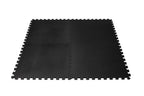 VirtuFit Fitness Puzzelmat – 4-delige Vloermat – 120×120 cm – Zwart - Tweedekans